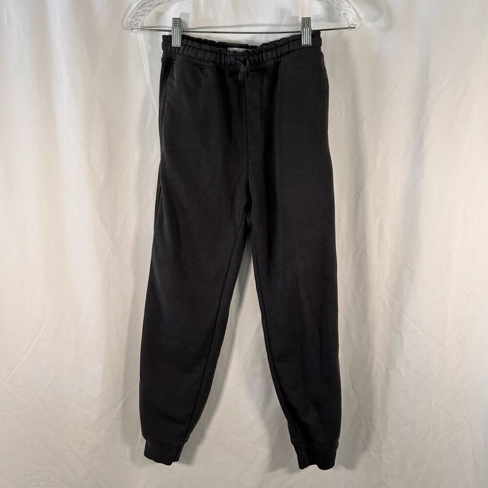 Zara Joggers Boys 11 12 Grey Pull On Drawstring Pockets Cotton Blend